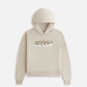 SOLD Kith Beige Ribbed Hoodie